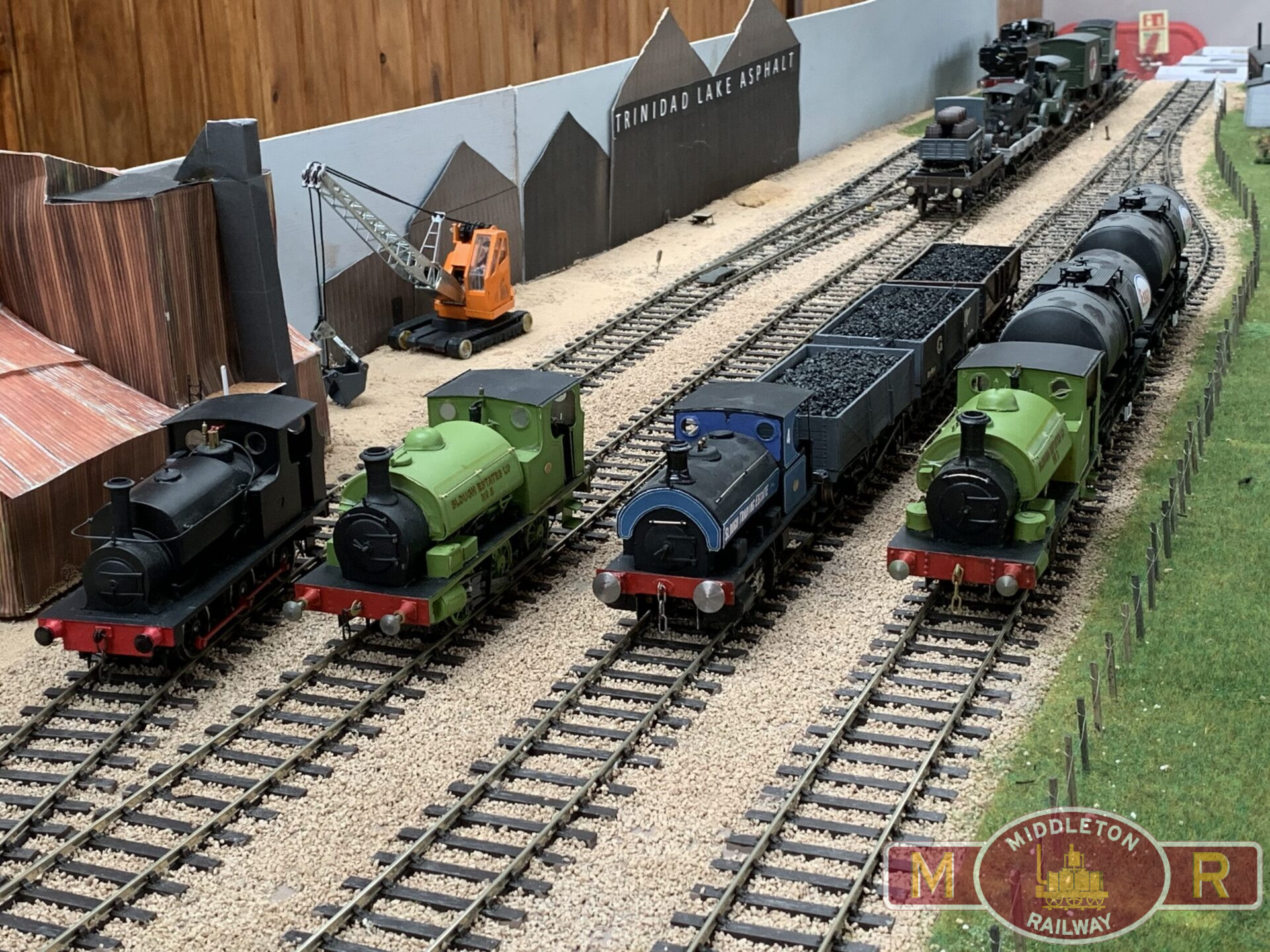 A view of a model railway